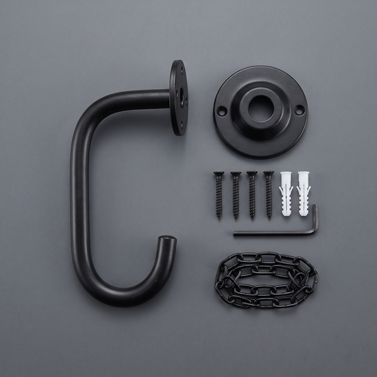 Ceiling hook + mounting kit